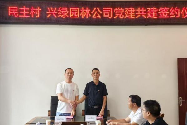 黨建共建聚合力 精準(zhǔn)幫扶促振興 ——民主村黨支部與興綠園林公司黨支部黨建共建紀(jì)實(shí)